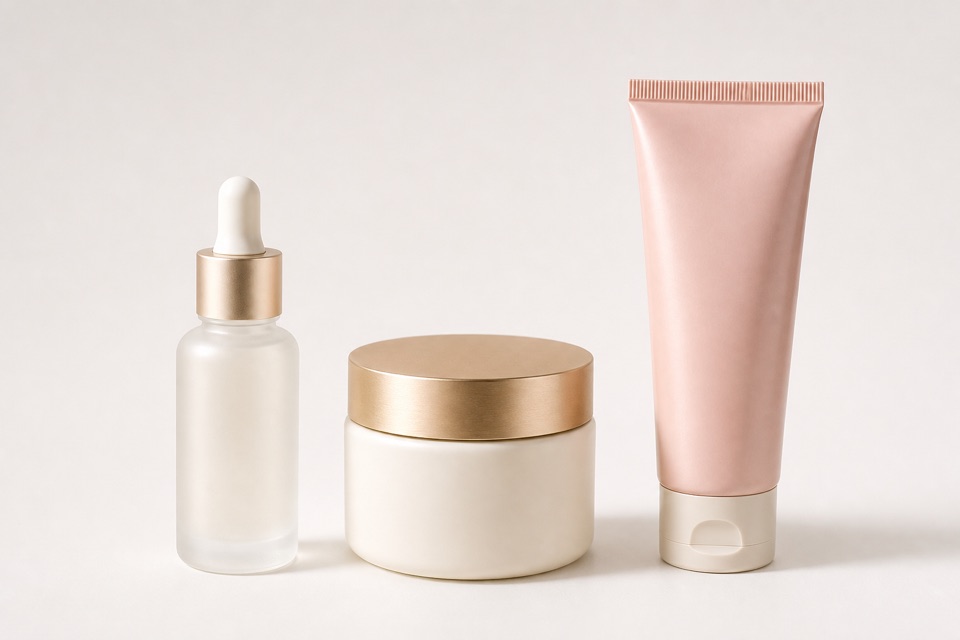 Escena de productos creada con IA